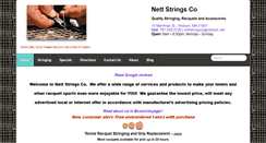 Desktop Screenshot of nettstringsco.com
